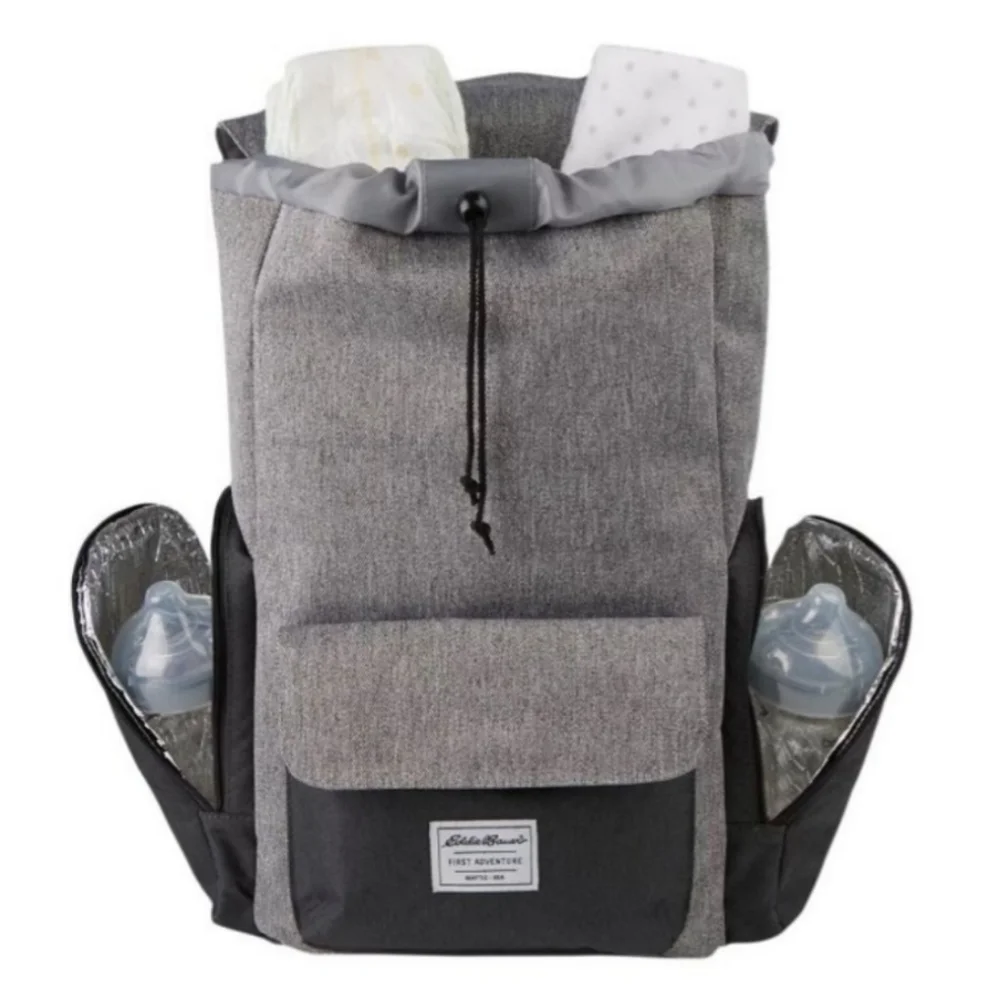 EDDIE BAUER Diaper Bag Large Baby Backpack